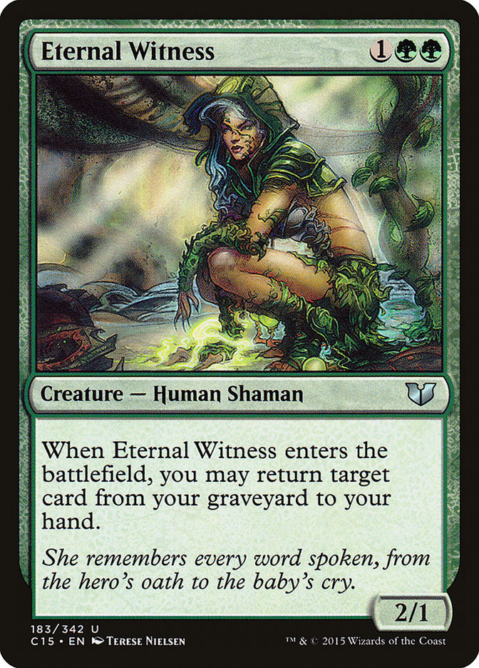 Eternal Witness [Commander 2015] | Yard's Games Ltd