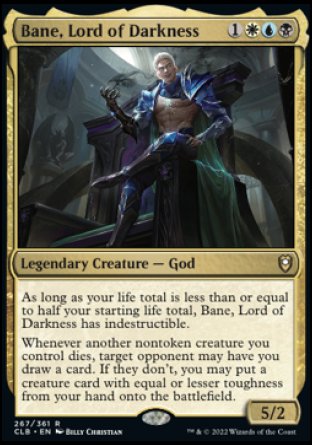 Bane, Lord of Darkness [Commander Legends: Battle for Baldur's Gate] | Yard's Games Ltd