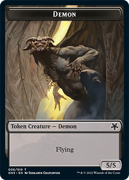 Bird Illusion // Demon Double-Sided Token [Game Night: Free-for-All Tokens] | Yard's Games Ltd