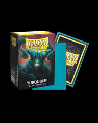 Dragon Shield: Standard 100ct Sleeves - Turquoise (Matte) | Yard's Games Ltd