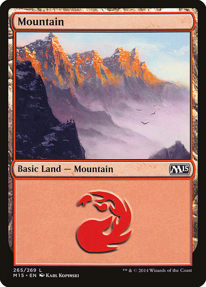 Mountain (265) [Magic 2015] | Yard's Games Ltd