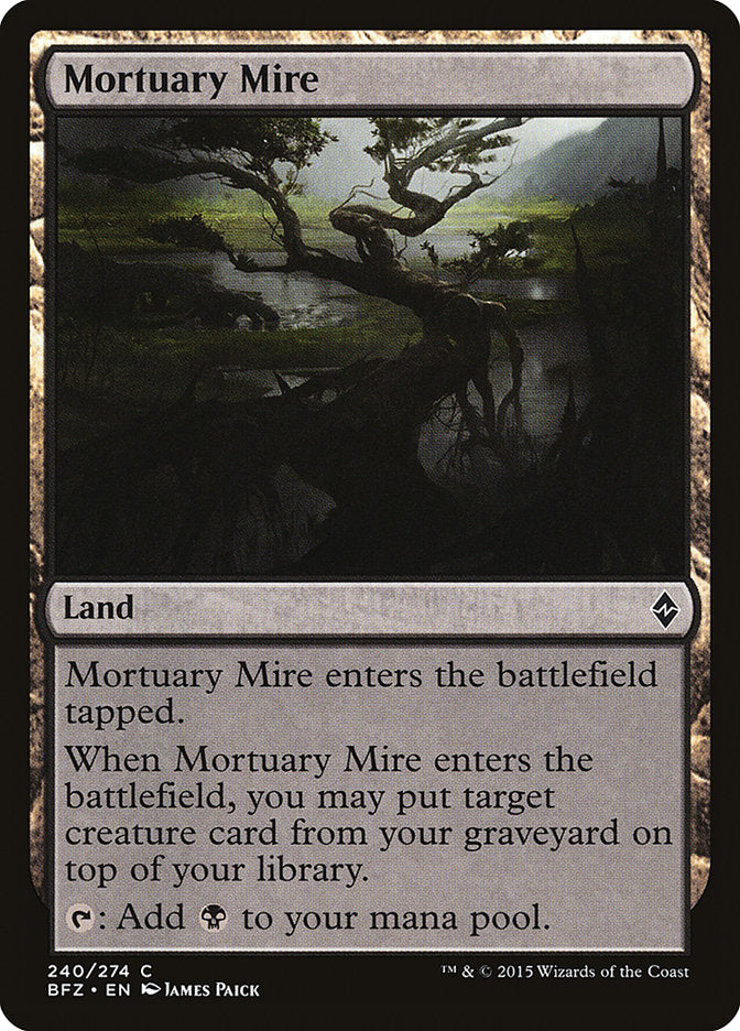 Mortuary Mire [Battle for Zendikar] | Yard's Games Ltd