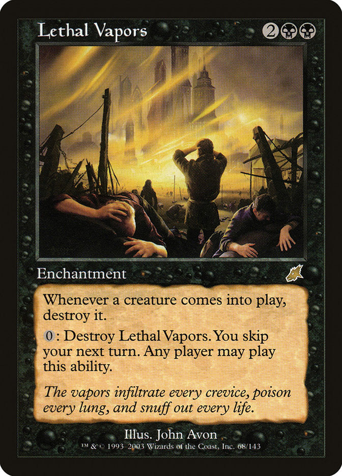 Lethal Vapors [Scourge] | Yard's Games Ltd