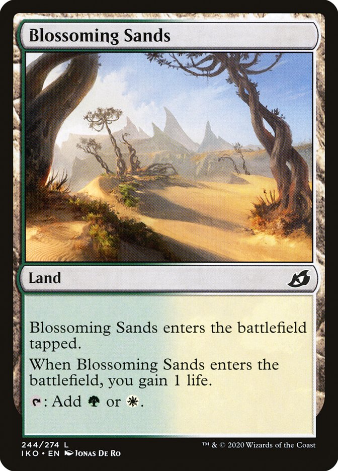 Blossoming Sands [Ikoria: Lair of Behemoths] | Yard's Games Ltd