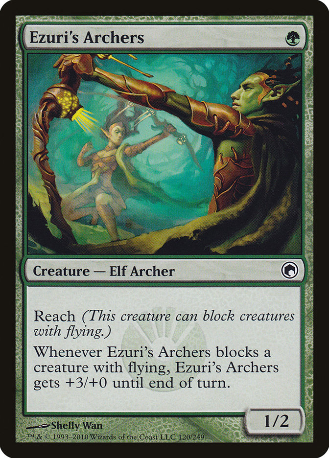 Ezuri's Archers [Scars of Mirrodin] | Yard's Games Ltd