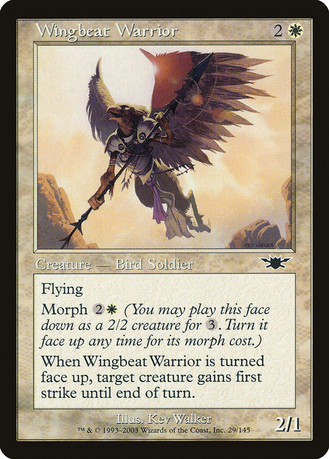 Wingbeat Warrior [Legions] | Yard's Games Ltd