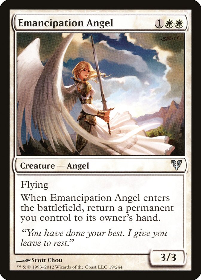 Emancipation Angel [Avacyn Restored] | Yard's Games Ltd