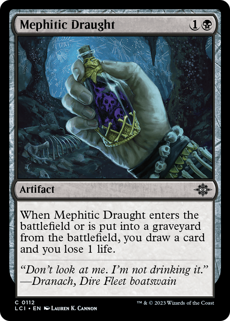 Mephitic Draught [The Lost Caverns of Ixalan] | Yard's Games Ltd