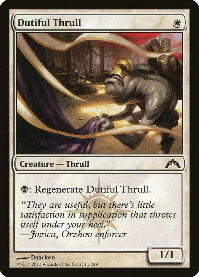 Dutiful Thrull [Gatecrash] | Yard's Games Ltd