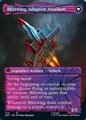 Blitzwing, Cruel Tormentor // Blitzwing, Adaptive Assailant (Shattered Glass) [Transformers] | Yard's Games Ltd