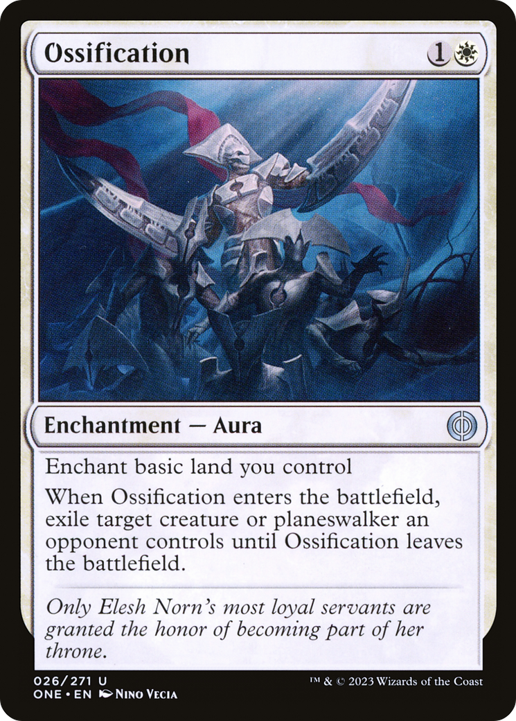 Ossification [Phyrexia: All Will Be One] | Yard's Games Ltd