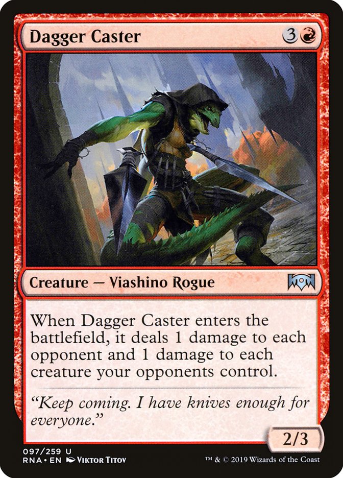 Dagger Caster [Ravnica Allegiance] | Yard's Games Ltd