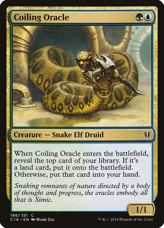 Coiling Oracle [Commander 2016] | Yard's Games Ltd
