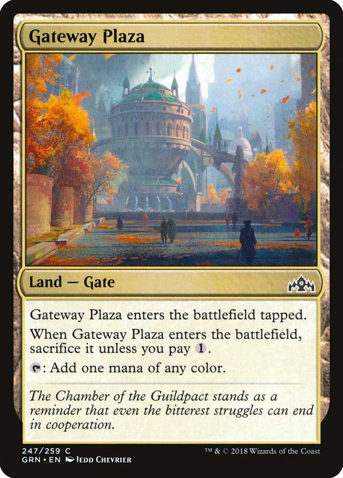 Gateway Plaza [Guilds of Ravnica] | Yard's Games Ltd