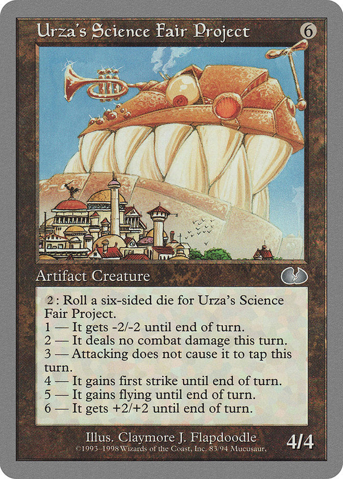 Urza's Science Fair Project [Unglued] | Yard's Games Ltd