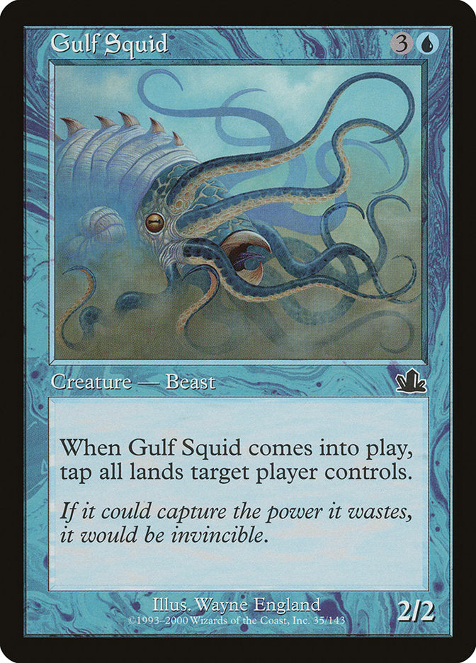 Gulf Squid [Prophecy] | Yard's Games Ltd