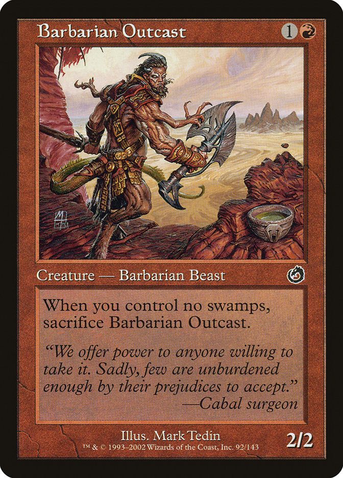 Barbarian Outcast [Torment] | Yard's Games Ltd