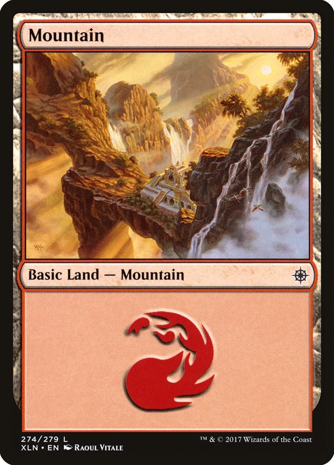Mountain (274) [Ixalan] | Yard's Games Ltd