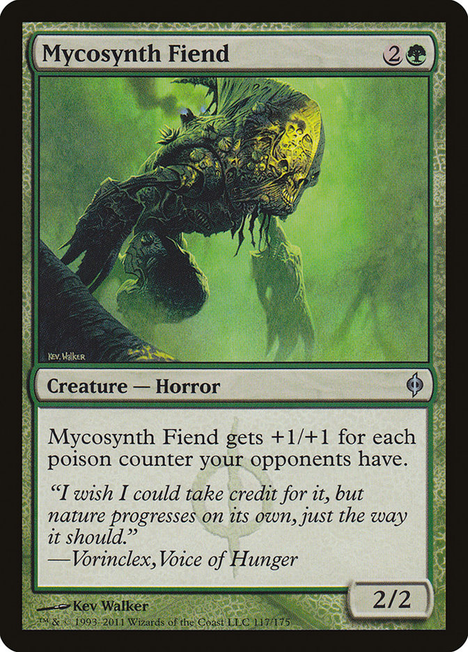 Mycosynth Fiend [New Phyrexia] | Yard's Games Ltd