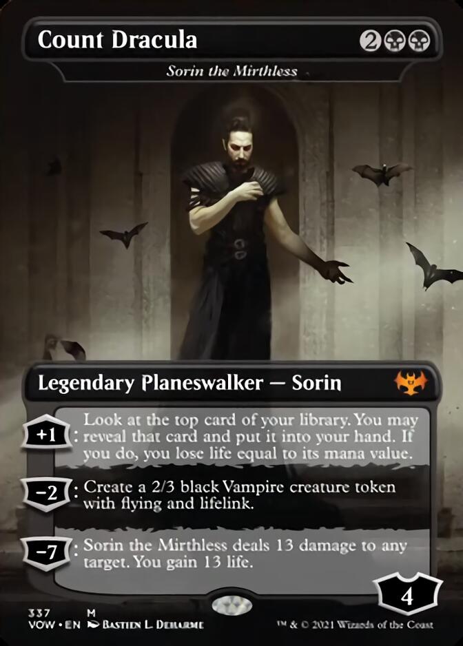 Sorin the Mirthless - Count Dracula [Innistrad: Crimson Vow] | Yard's Games Ltd