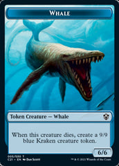 Beast (010) // Whale Double-Sided Token [Commander 2021 Tokens] | Yard's Games Ltd