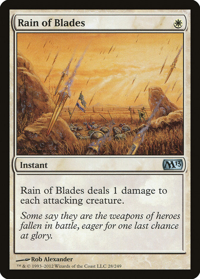 Rain of Blades [Magic 2013] | Yard's Games Ltd