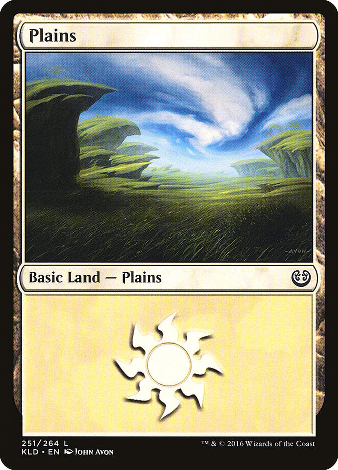 Plains (251) [Kaladesh] | Yard's Games Ltd