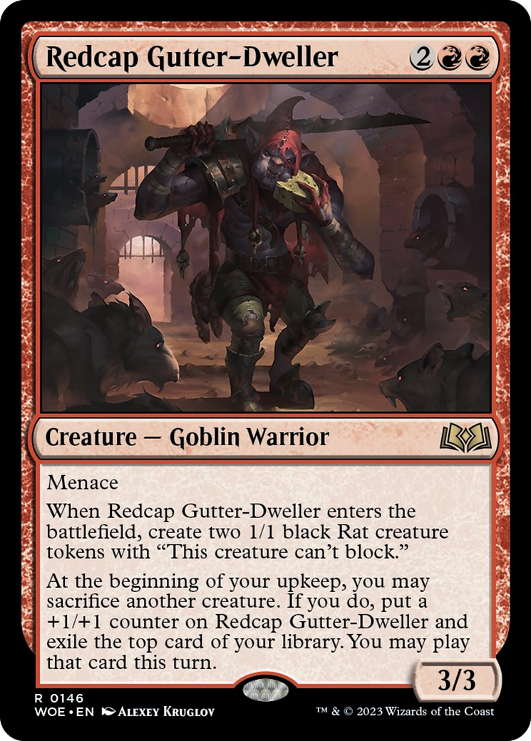 Redcap Gutter-Dweller [Wilds of Eldraine] | Yard's Games Ltd