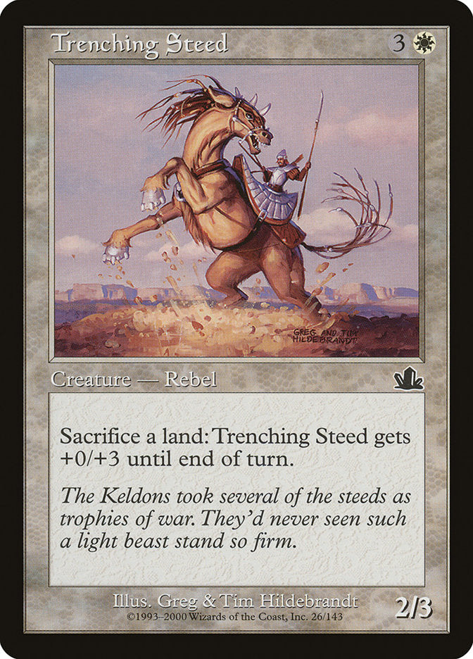 Trenching Steed [Prophecy] | Yard's Games Ltd
