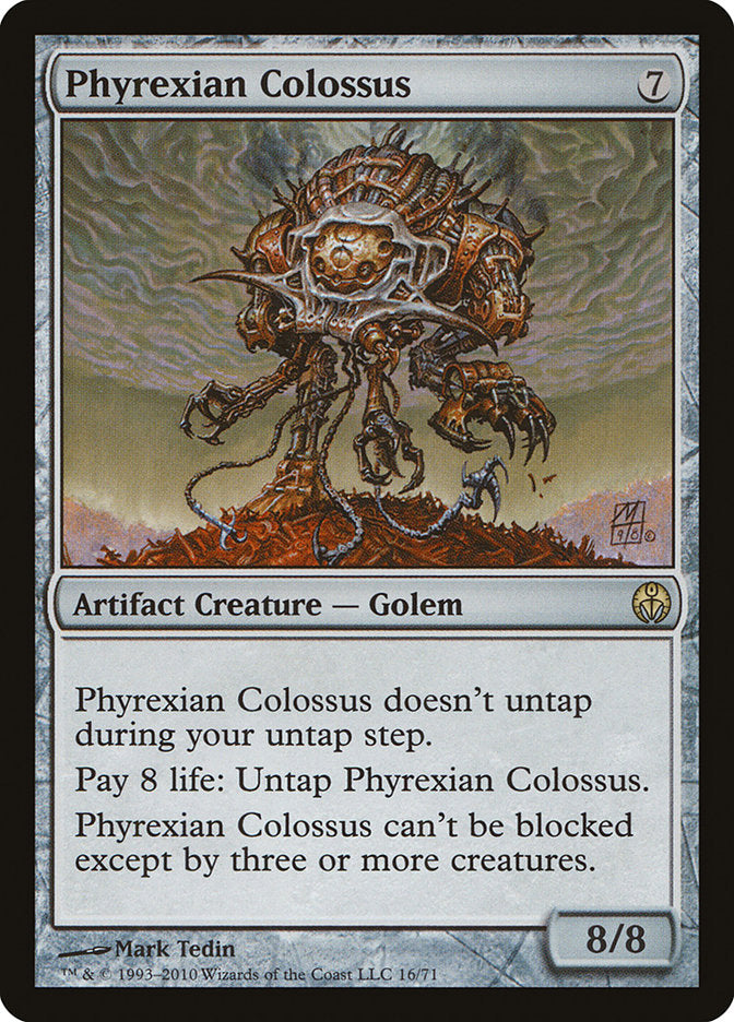 Phyrexian Colossus [Duel Decks: Phyrexia vs. the Coalition] | Yard's Games Ltd