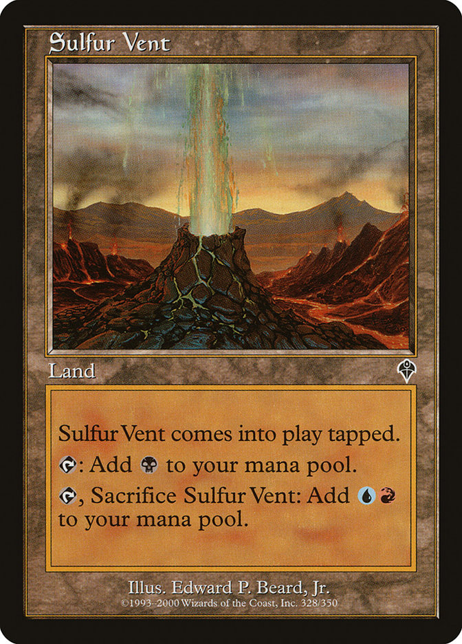 Sulfur Vent [Invasion] | Yard's Games Ltd