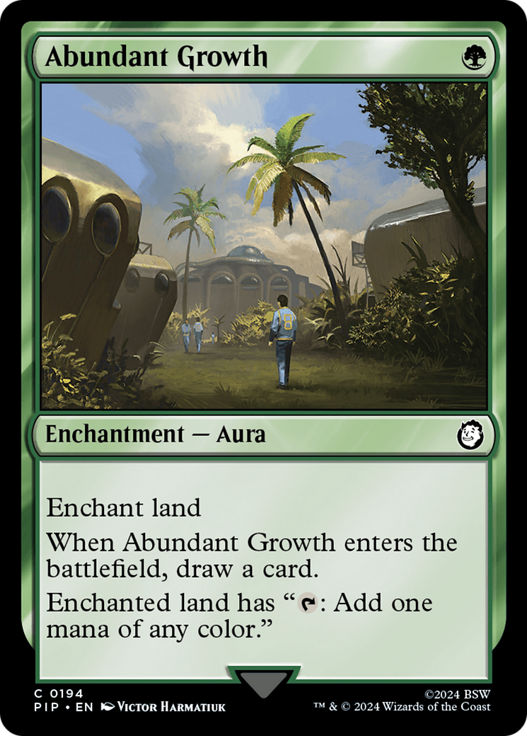 Abundant Growth [Fallout] | Yard's Games Ltd