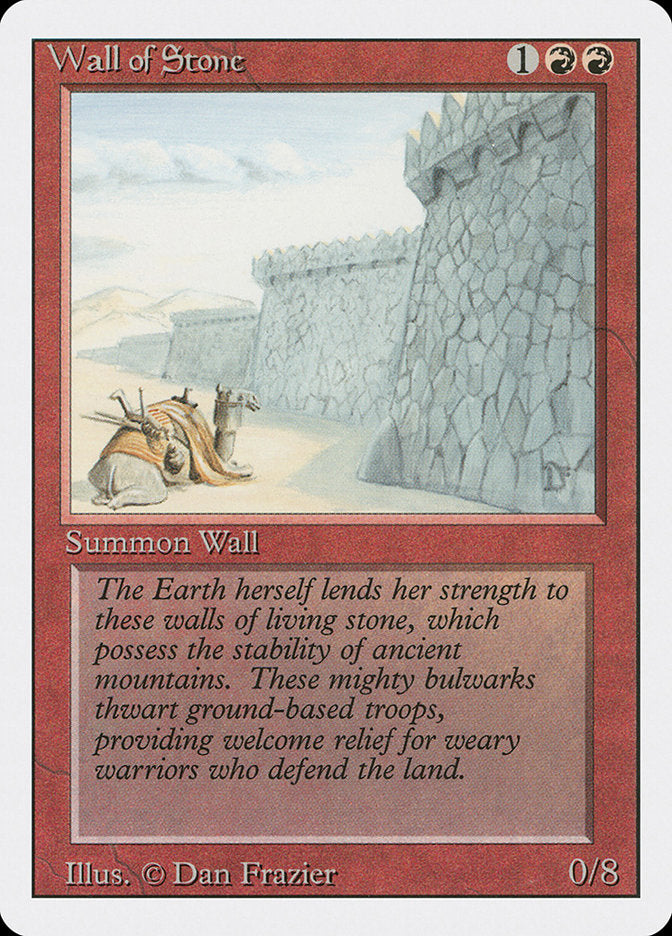 Wall of Stone [Revised Edition] | Yard's Games Ltd