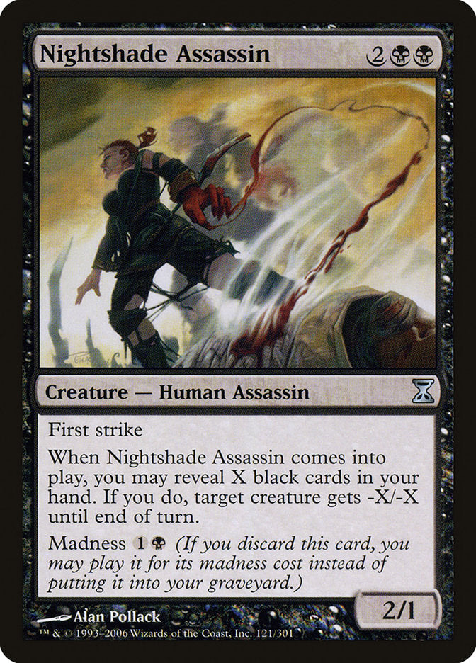 Nightshade Assassin [Time Spiral] | Yard's Games Ltd