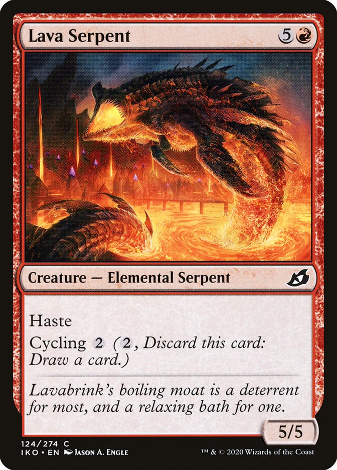 Lava Serpent [Ikoria: Lair of Behemoths] | Yard's Games Ltd