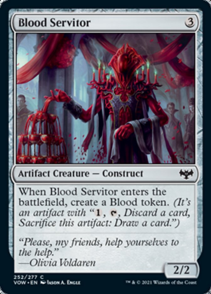 Blood Servitor [Innistrad: Crimson Vow] | Yard's Games Ltd