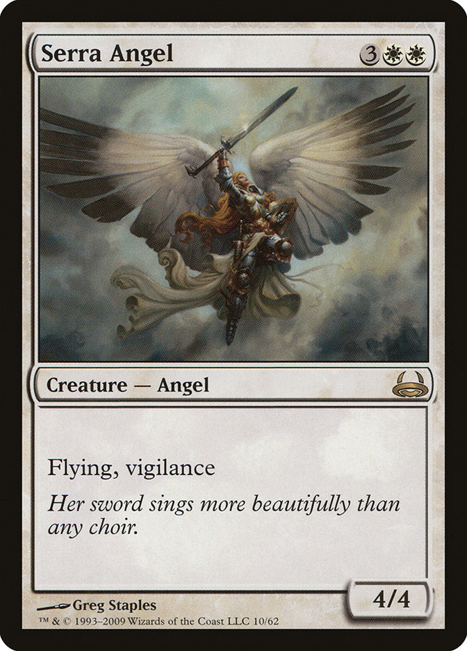 Serra Angel [Duel Decks: Divine vs. Demonic] | Yard's Games Ltd