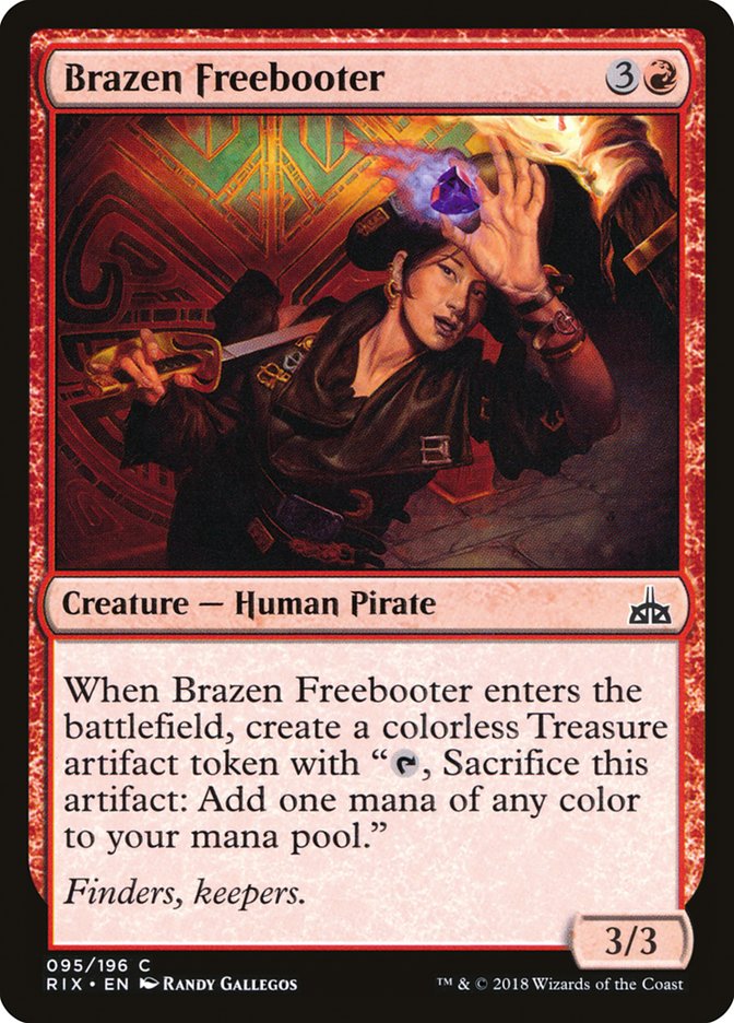 Brazen Freebooter [Rivals of Ixalan] | Yard's Games Ltd