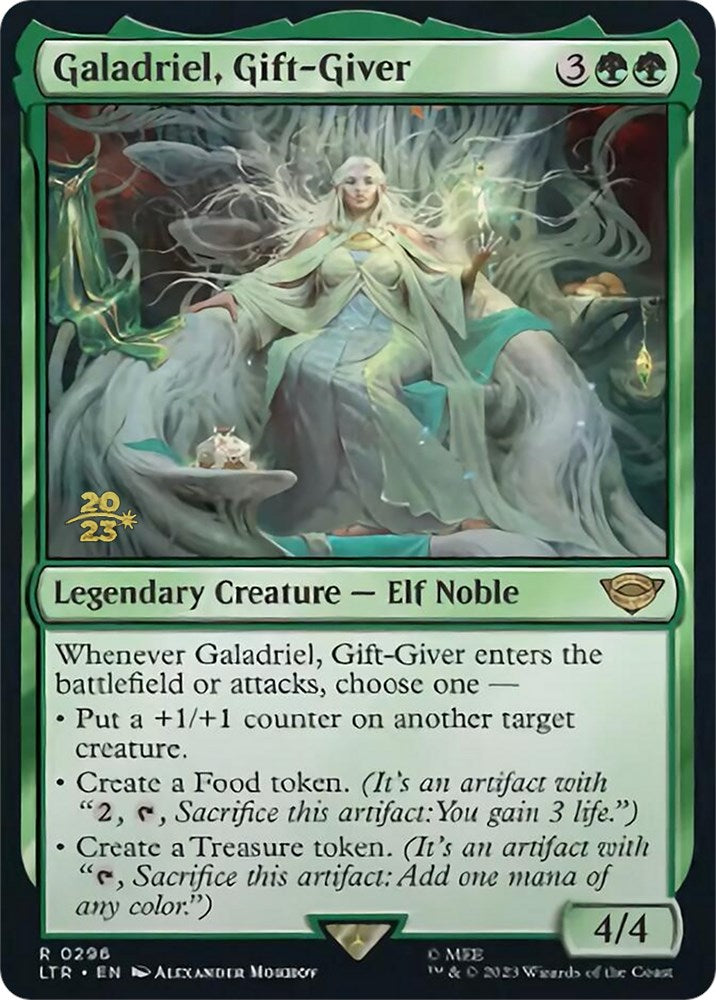 Galadriel, Gift-Giver [The Lord of the Rings: Tales of Middle-Earth Prerelease Promos] | Yard's Games Ltd