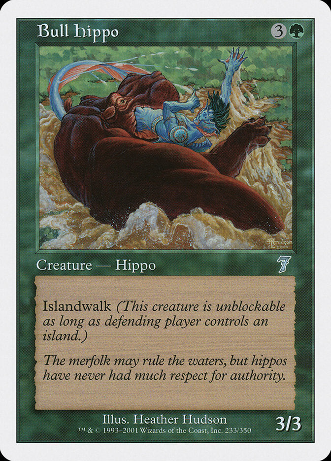 Bull Hippo [Seventh Edition] | Yard's Games Ltd