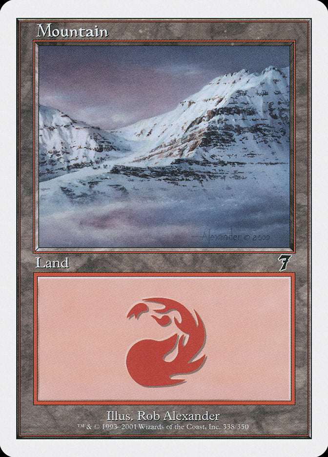 Mountain (338) [Seventh Edition] | Yard's Games Ltd