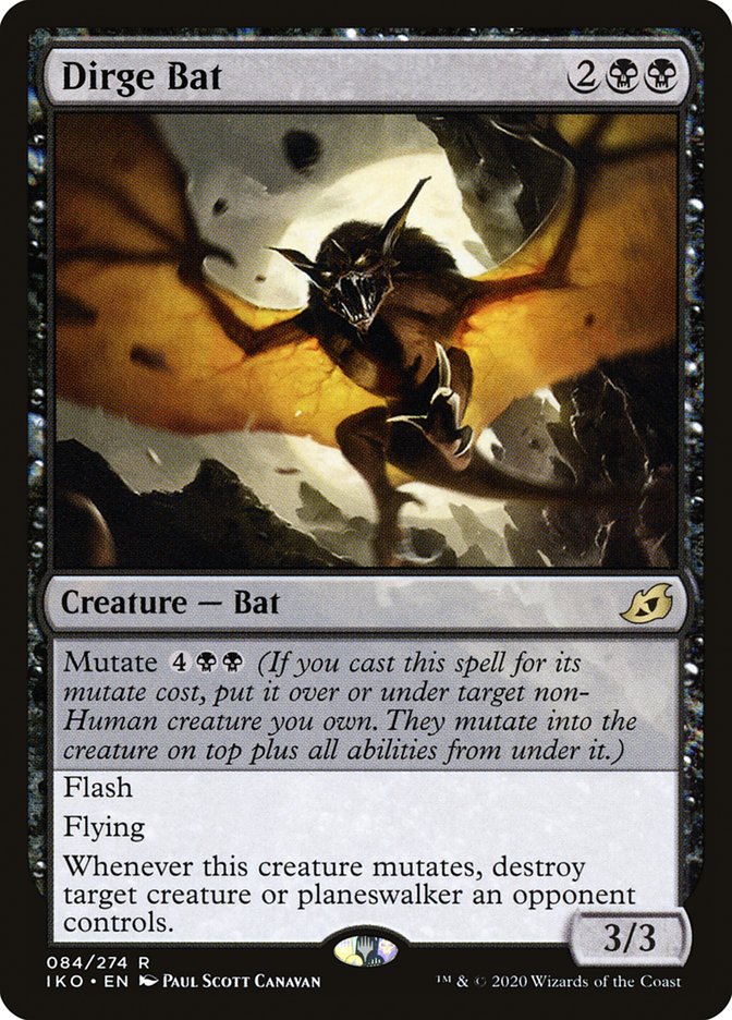 Dirge Bat [Ikoria: Lair of Behemoths] | Yard's Games Ltd