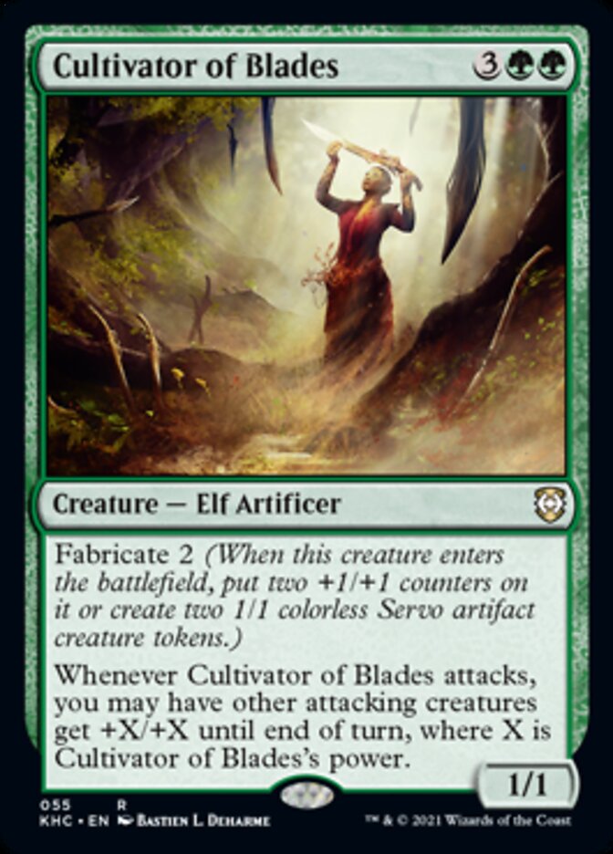 Cultivator of Blades [Kaldheim Commander] | Yard's Games Ltd