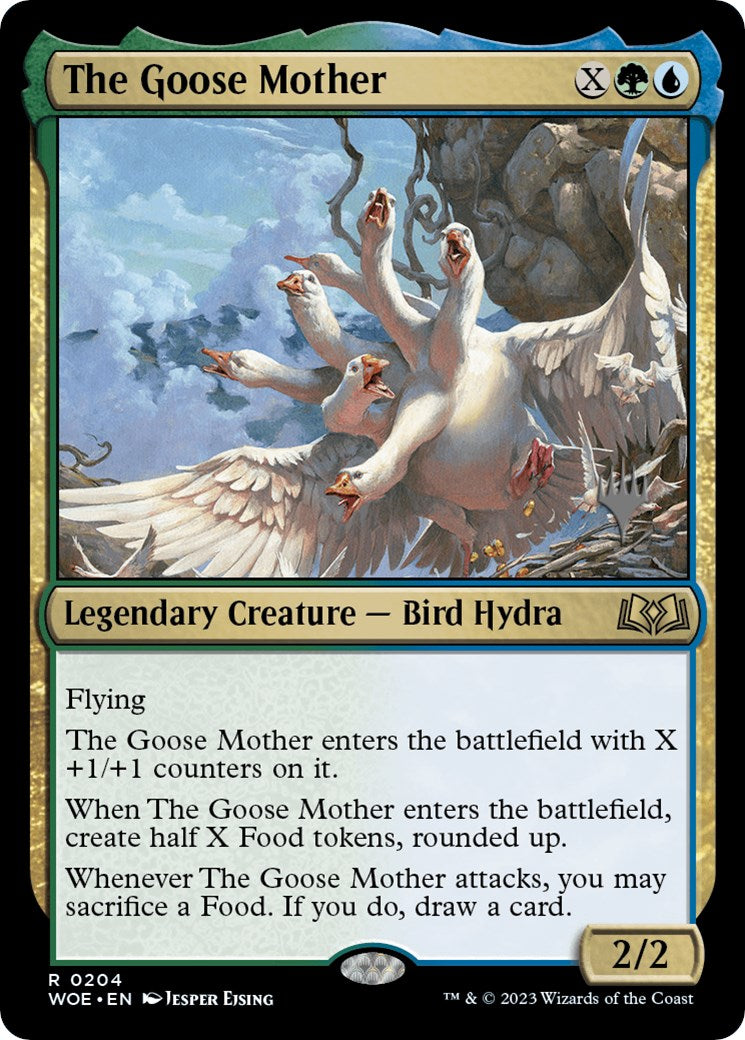 The Goose Mother (Promo Pack) [Wilds of Eldraine Promos] | Yard's Games Ltd