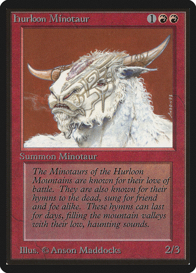 Hurloon Minotaur [Beta Edition] | Yard's Games Ltd
