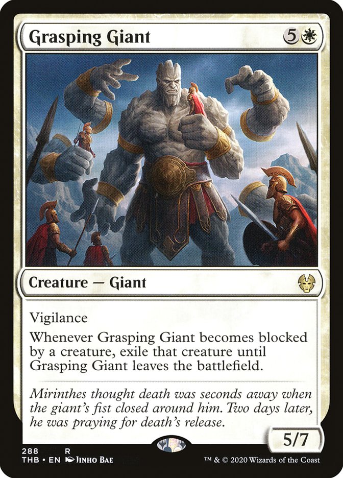 Grasping Giant [Theros Beyond Death] | Yard's Games Ltd