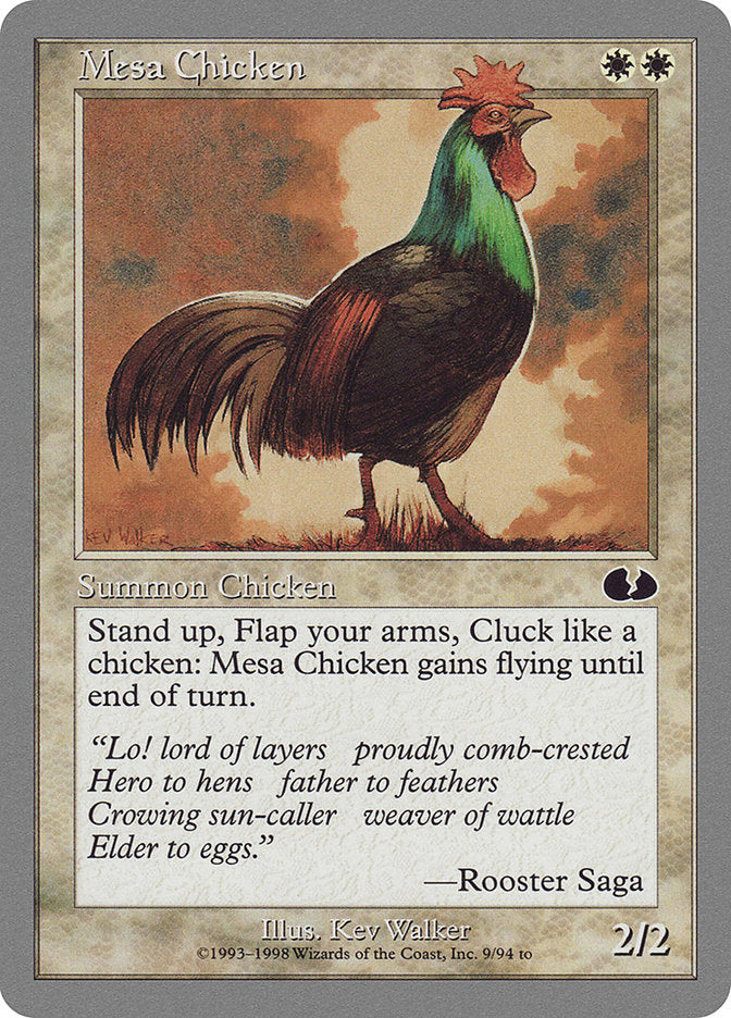 Mesa Chicken [Unglued] | Yard's Games Ltd