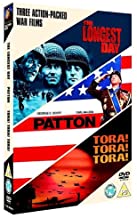 The Longest Day/Patton/Tora! Tora! Tora! [DVD] - DVD | Yard's Games Ltd