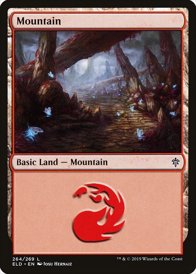 Mountain (264) [Throne of Eldraine] | Yard's Games Ltd