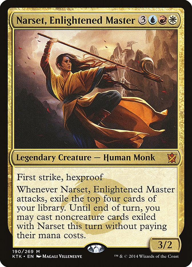 Narset, Enlightened Master [Khans of Tarkir] | Yard's Games Ltd